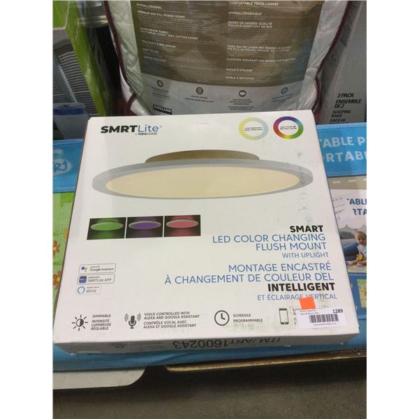 SMRTLite Smart LED Color Changing Flush Mount