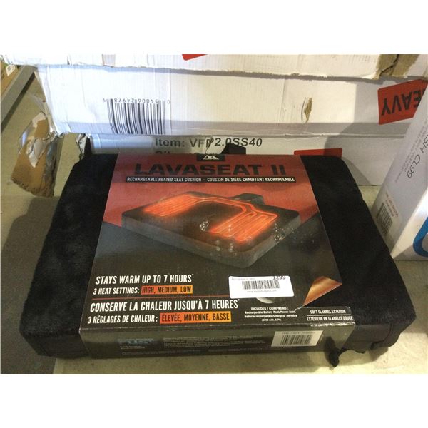 Lava Seat Rechargeable Heated Seat Cushion