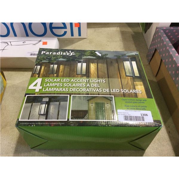 Paradise 4 Solar LED Accent Lights
