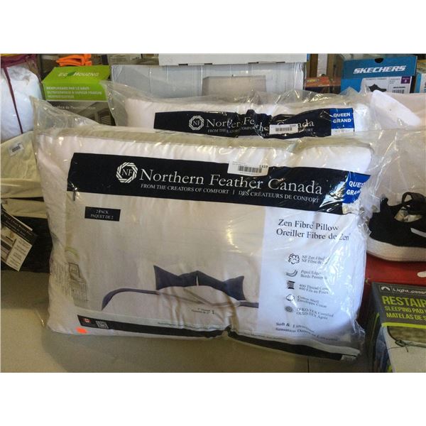 Northern Feather Canada Queen Size Zen Fibre Pillow