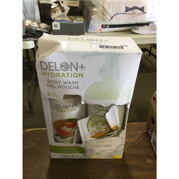 Delon Hydration Body Wash (2 x 1L)