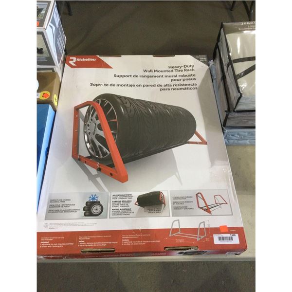 Richelieu Heavy Duty Wall Mounted Tire Rack