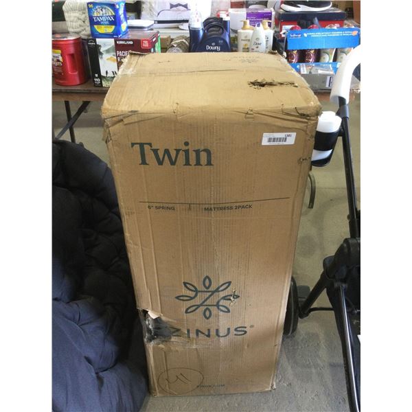 Zinus Twin Size 6in Spring Mattress