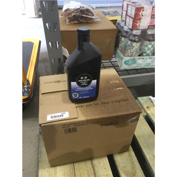 Case of Circle K Premium Grade SAE 5W-30 Motor Oil (12 x 946mL)