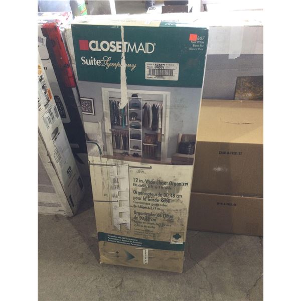 ClosetMaid 12in Wide Closet Organizer