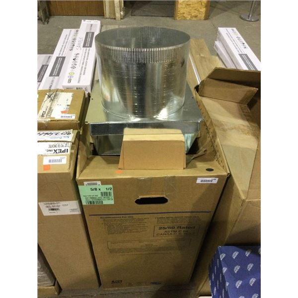 Case of 2 14in 26ga Fresh Air Hoods