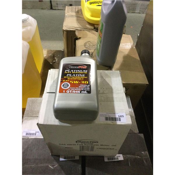 Case of Race Pro Platinum Full Synthetic SAE 5W-30 Premium Motor Oil (6 x 946mL)