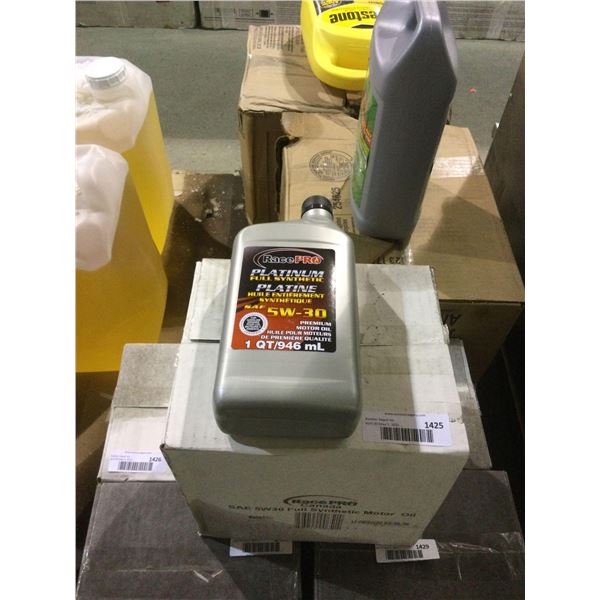 Case of Race Pro Platinum Full Synthetic SAE 5W-30 Premium Motor Oil (6 x 946mL)