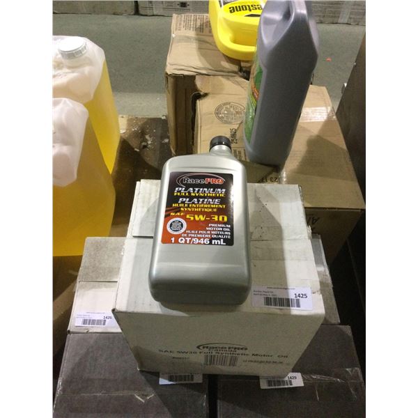 Case of Race Pro Platinum Full Synthetic SAE 5W-30 Premium Motor Oil (6 x 946mL)