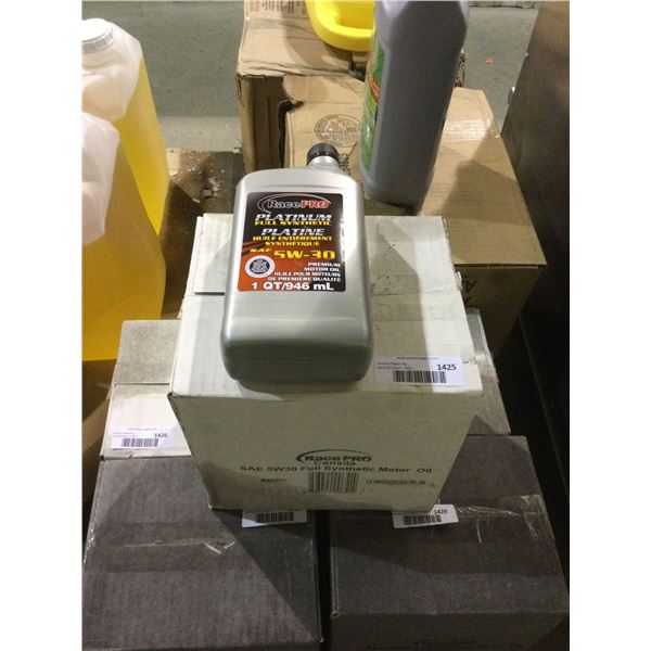 Case of Race Pro Platinum Full Synthetic SAE 5W-30 Premium Motor Oil (6 x 946mL)