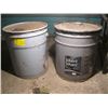 Image 1 : 2 - 5 GALLON CANS OF SOLVENT, 1 HALF FULL