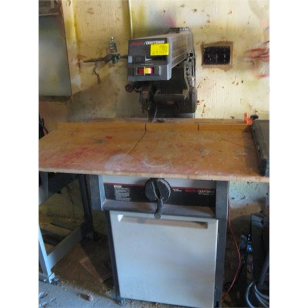 SEARS CRAFTSMAN RADIAL ARM SAW Sears craftsman radial arm saw