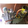 Image 1 : OXY ACETYLENE WELDING TORCH SET WITH CART, 3 BOTTLES ARE LEASED