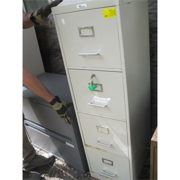 4 DRAWER LETTER SIZE FILING CABINET