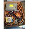 Image 1 : BOX OF MISC. TOOLS, MULTI METER, TESTERS, ETC.