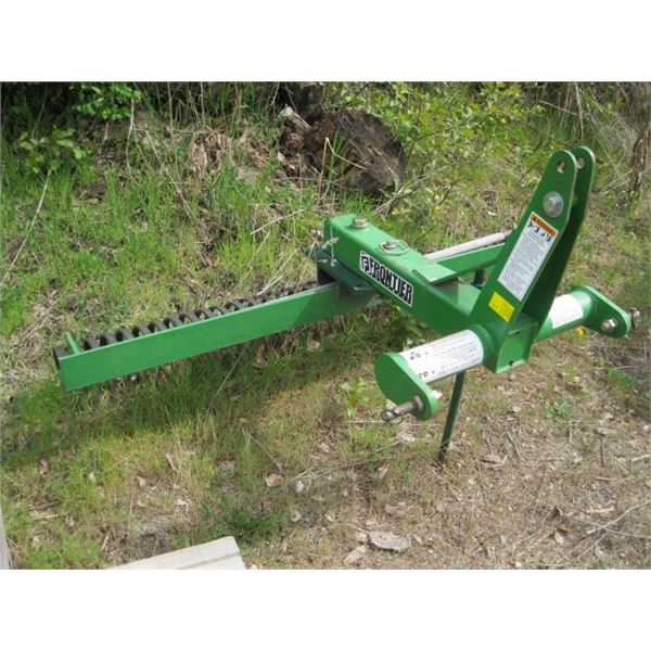 FRONTIER EQUIPMENT 3 POINT HITCH RAKE