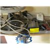 Image 1 : LOT OF MISC. LIGHT, TOOL HOLDER, GRINDING WHEELS, ETC.