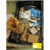 Image 1 : 2 CRATES OF MISC. HARDWARE, SCREWS, NUTS, BOLTS, ETC.