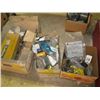 Image 1 : 3 BOXES OF MISC. ELECTRICAL, LIGHT BULBS, CLIPS, ETC.