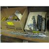 Image 2 : BOX OF ASST. AUTOMOTIVE BEARINGS, GUAGES, EMBLEMS, ETC.