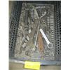 Image 2 : 2 CRATES OF MISC. COLLECTABLE WRENCHES, MANDREL, COMEALONG, ETC.