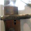 Image 2 : WOOD HANDLED BAYONET WITH SHEATH, 705 5, NICE SHAPE