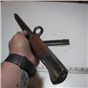 Image 3 : WOOD HANDLED BAYONET WITH SHEATH, 705 5, NICE SHAPE