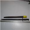 Image 1 : BAYONET, SLAZ55, WITH LEATHER & METAL SHEATH