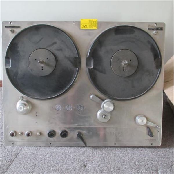 AMPEX REEL TO REEL PLATE