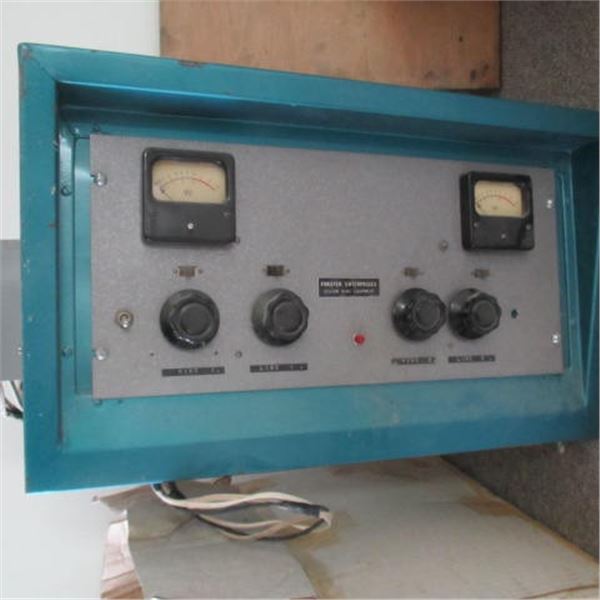 BLUE METAL CONTROL UNIT, FOSTER ENTERPRISES CUSTOM MADE EQUIPMENT