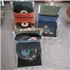 Image 2 : 3 45RPM RECORD CASES & RECORDS