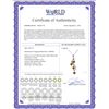Image 2 : Genuine 2.25 ctw Citrine Necklace 14KT Rose Gold - REF-30M2T