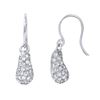 Image 1 : Natural 1.70 CTW Diamond Earrings 18K White Gold - REF-188M3F