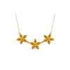 Image 1 : Genuine 4.2 ctw Citrine Necklace 14KT Rose Gold - REF-60H7X