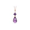 Image 1 : Genuine 5.5 ctw Amethyst Necklace 14KT Rose Gold - REF-22X2M