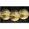 Image 1 : Noritake 6-1/4" Scenic Plates (3) Cabin on the #1795760