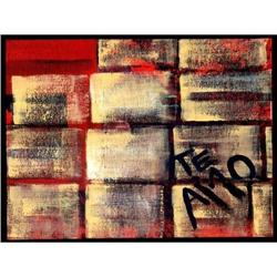 Grafitti Te Amo Original Contemporary Art #1795824