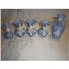 Image 1 : Lot of 5 Blue Porcelain Pieces Priced Lowered #1796148