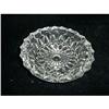 Image 1 : Old Crystal Pressed Glass Ashtray Priced Lower #1796153
