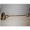 Image 1 : Brass Candle Snuffer Twisted Handle Nice One #1796204