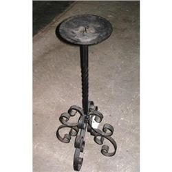 French Wrought Iron Candleholder #1796654