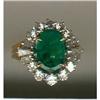 Image 1 : Exceptional Emerald and Diamond Ring #1796693