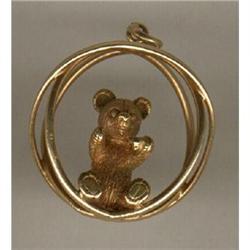 14K Teddy Bear Charm/Pendant #1796699