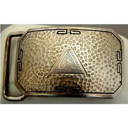 ART DECO STERLING SILVER BUCKLE #1796742