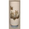 Image 1 : TALL BRISTOL OPALINE GLASS VASE  #1796761