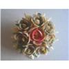 Image 1 : Shell Brooch Handmade -  Bouquet of Lovely Fall#1796920