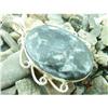 Image 1 : Turtle Stone Lacework Sterling Silver Pendant #1797190