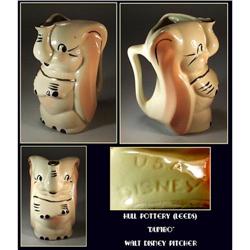 HULL POTTERY (LEEDS) "DUMBO" W. DISNEY PITCHER #1797401