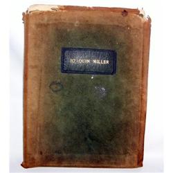 Roycroft Suede Bound Book Joaquin Miller #1798215