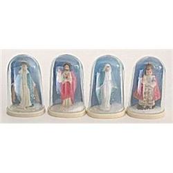 1950s Old Vintage Holiday Religious Snow Globes#1798249